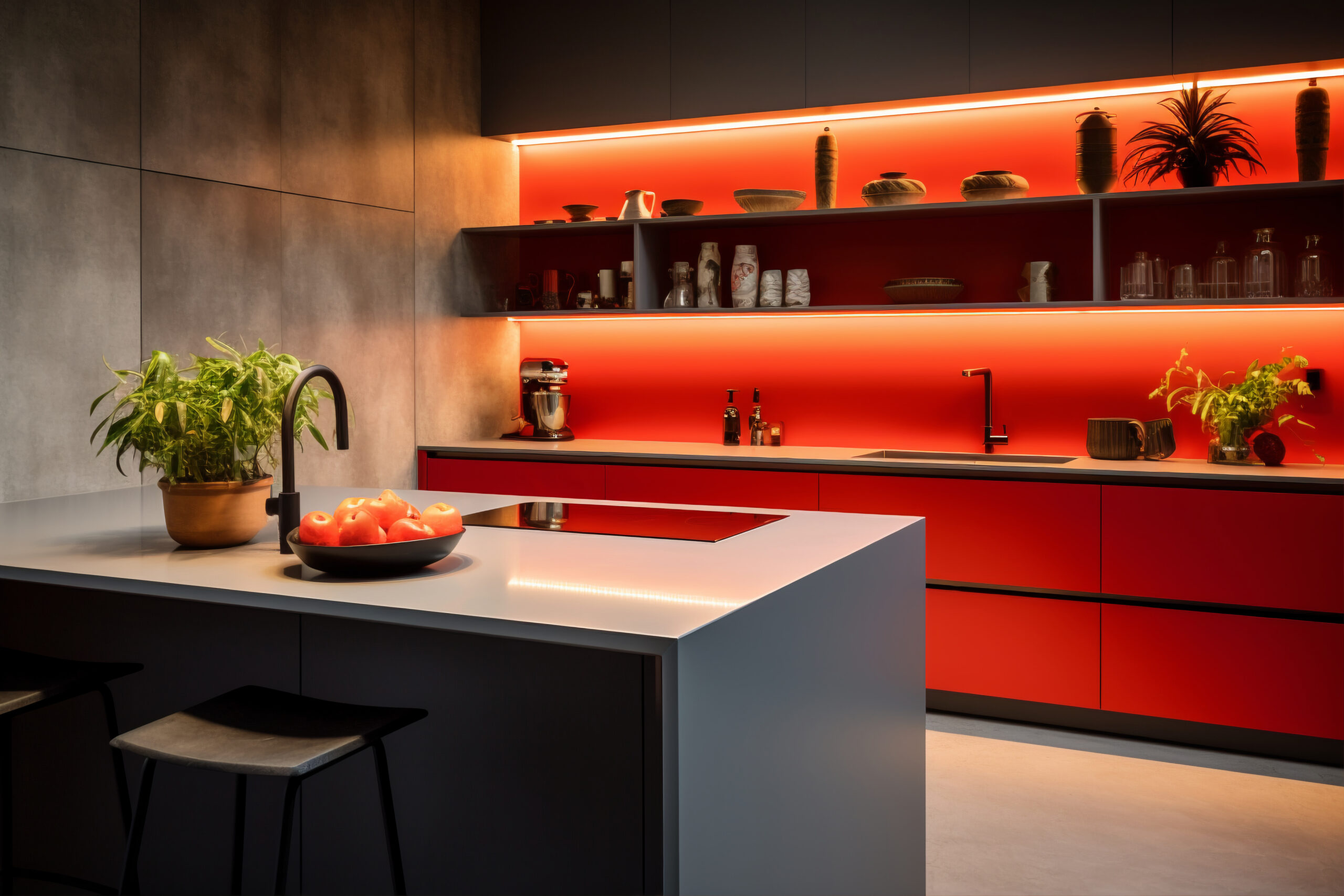 contemporary modular kitchen